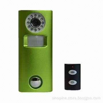 130dB Siren PIR Sensor DIY SMS GSM Alarm with Night Vision Camera